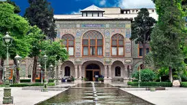 مشاهده خرس در کاخ گلستان!/عکس