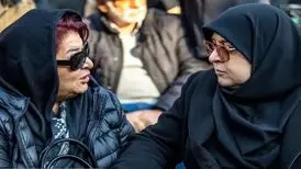 دیدار فاطمه مهاجرانی با پوران درخشنده
