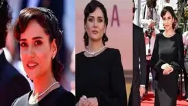 غزال رجبیان همسر مهران مدیری طراح لباس پریناز ایزدیار در جشنواره کن۲۰۲۵