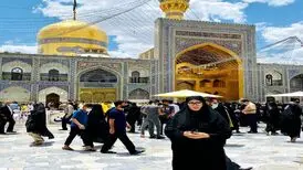 پیغام صوتی زهره فکور صبور از حرم امام رضا