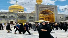 پیغام صوتی زهره فکور صبور از حرم امام رضا