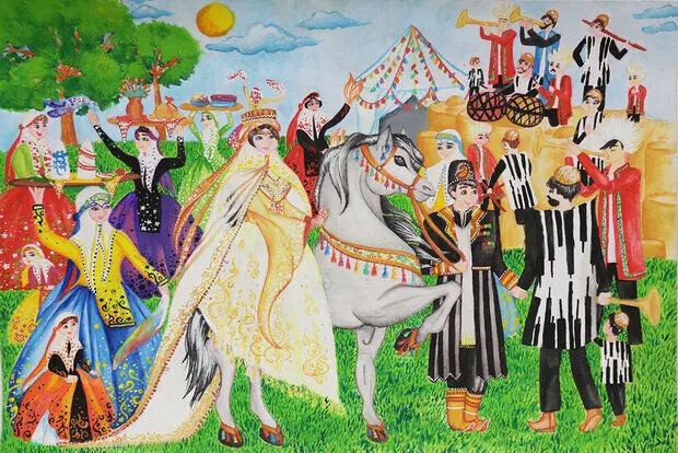 درخشش کودکان هنرمند ایرانی در نمایشگاه نقاشی کاناگاوا