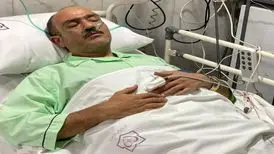 مهران غفوریان سکته قلبی کرد
