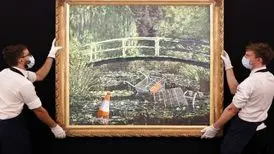 تابلویی که به اشتباه به عنوان اثر بنکسی خریداری شد/ عکس