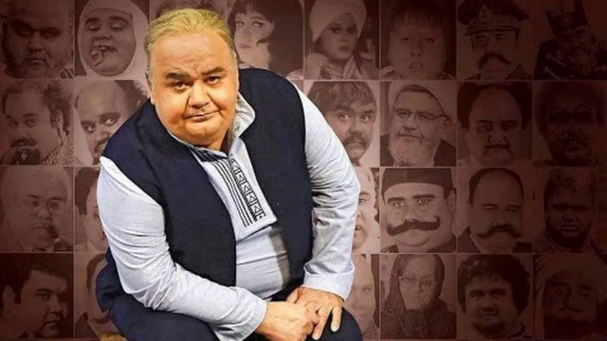 تصویر تازه از اکبر عبدی در کنار نوه و همسر جذابش
