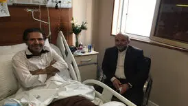 عیادت مدیرعامل صندوق اعتباری هنر از ابوالفضل پورعرب
