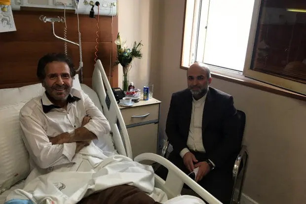 عیادت مدیرعامل صندوق اعتباری هنر از ابوالفضل پورعرب
