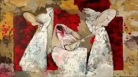 نقاشی‌هایی برای فرار از وحشت کرونا
