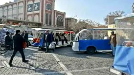 خیابان ناصرخسرو تهران؛ ۹۰ سال قبل! / عکس