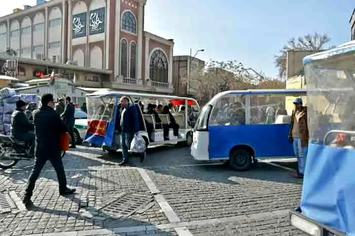 خیابان ناصرخسرو تهران؛ ۹۰ سال قبل! / عکس