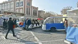 خیابان ناصرخسرو تهران؛ ۹۰ سال قبل! / عکس