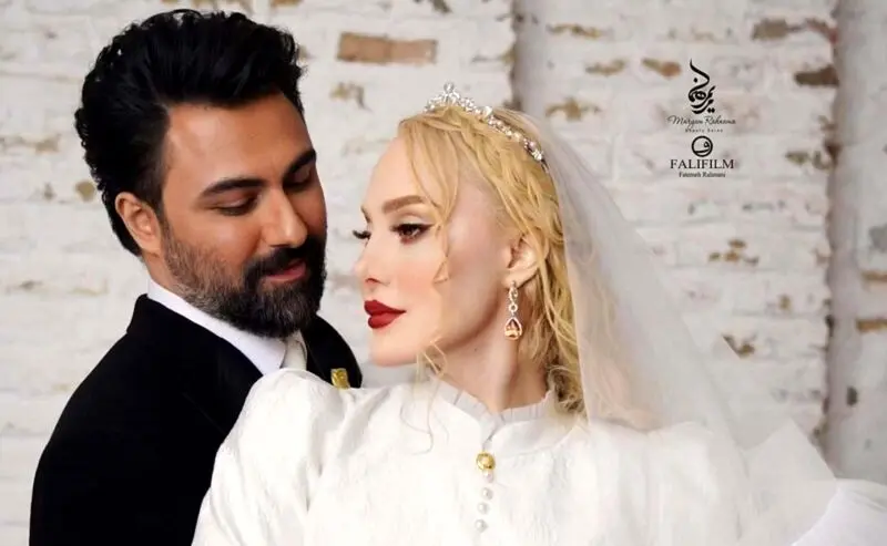 عکس جدید تازه عروس و داماد سینمای ایران
