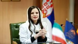 قاب‌های دیده نشده از همسر رییس جمهوری صربستان
