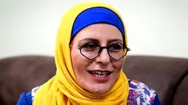 عکس زیرخاکی سوسن پرور از دوران دبیرستان
