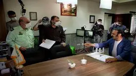 نخستین ویدئو از پشت صحنه سریال جدید ده‌نمکی