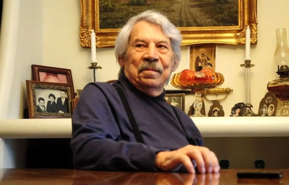 «داوود رشیدی» در نمایی از فیلم فرار از تله؛ سال 1350
