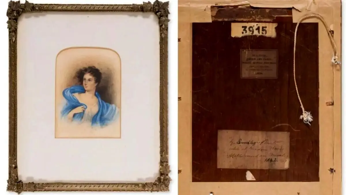 فروش نقاشی کمیاب امیلی برونته در یک حراجی