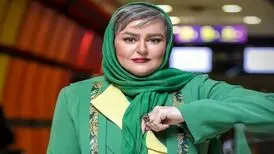نعیمه نظام دوست وسط برنامه مهران مدیری عروس شد/ ویدئو
