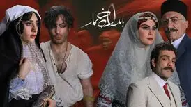 محبوبه، منصور و رحیم در پشت صحنه بامداد خمار کنار یکدیگر/ عکس
