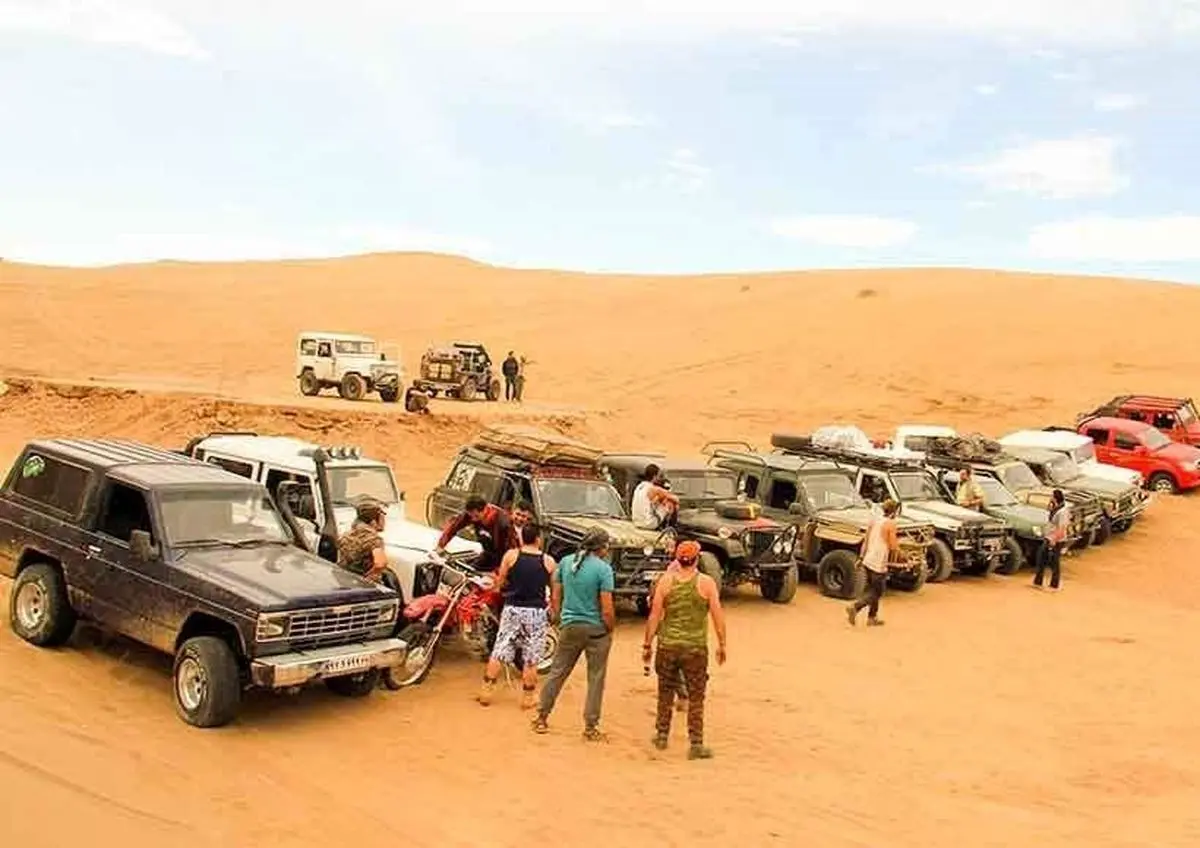 ورود گردشگران به کویر مرنجاب ممنوع است
