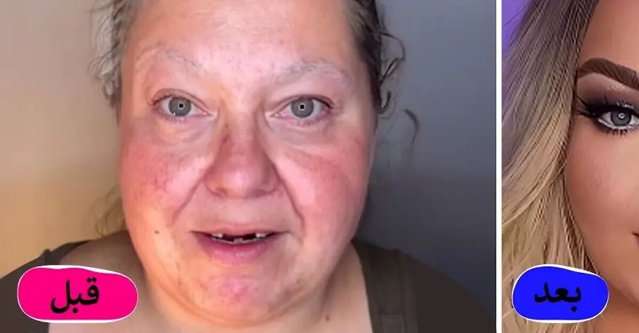 میکاپ آرتیست بی دندان کانادایی با آرایش خود را به ماریا کری تبدیل کرد!
