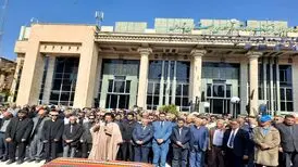 قشقایی شناس نامدار کشور در باغ‌مزار مشاهیر شیراز آرام گرفت