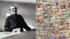 دال+دال+دال اثر حسین زنده رودی سومین اثر گرانقیمت‌ حراجی بونامز