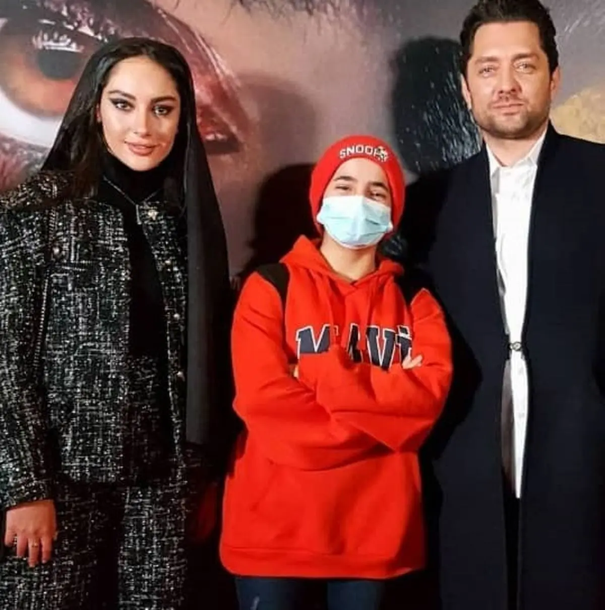 استایل و تیپ ترلان پروانه در استانبول برای اکران فیلم گربه سیاه