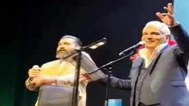 حضور بازیگران در کنسرت پرشور مهران مدیری در دبی