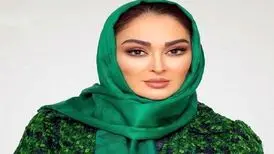 چهره ولنتاینی الهام حمیدی/ عکس