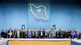 دیدار هنرمندان و مدیران فرهنگی با پزشکیان/عکس
