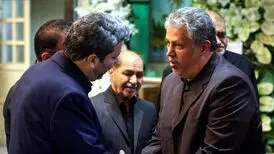 عکسی از فرزند هاشمی رفسنجانی در کنار تهیه کننده گاندو
