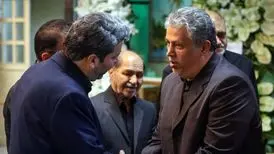 عکسی از فرزند هاشمی رفسنجانی در کنار تهیه کننده گاندو
