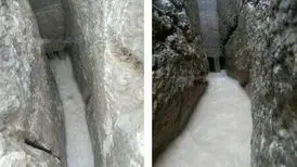 عملکرد جالب کانال تاریخی دفع آب تخت جمشید