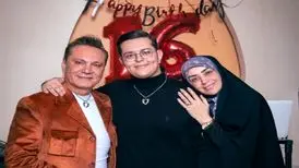 خوانندگی رسول نجفیان در جشن تولد پسر الهام چرخنده/ویدیو