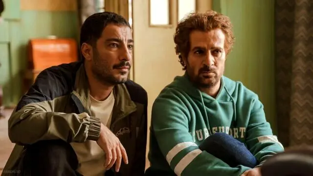 عکسی از نوید محمدزاده و احمد مهران‌فر در سریال «آکتور»