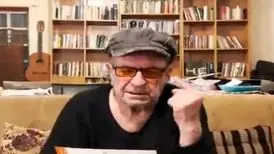 اعلام تحصن داریوش مهرجویی جلوی ساختمان وزارت ارشاد + فیلم