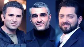 بهرام رادان، پژمان جمشیدی و هوتن شکیبا در «صبحانه با زرافه»
