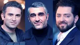 بهرام رادان، پژمان جمشیدی و هوتن شکیبا در «صبحانه با زرافه»
