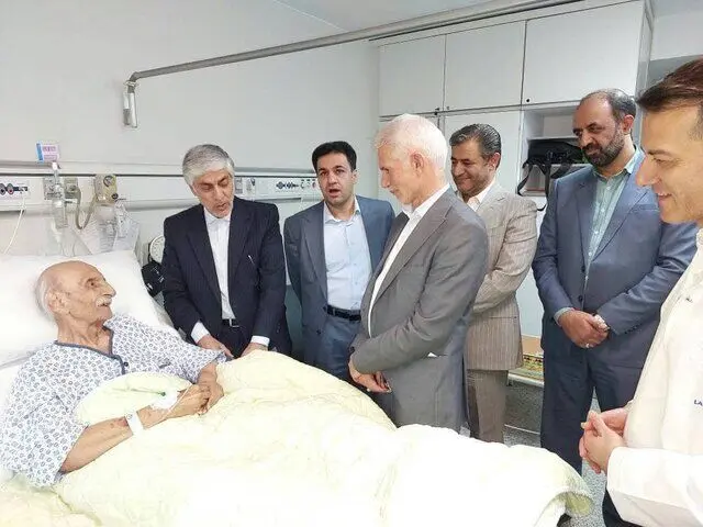 وضعیت مسعود اسکویی در بیمارستان
