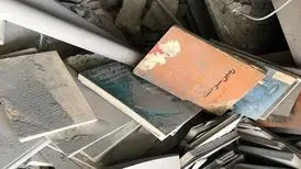 عکسی از زیر آوارهای تهران که تفسیرپذیر شد
