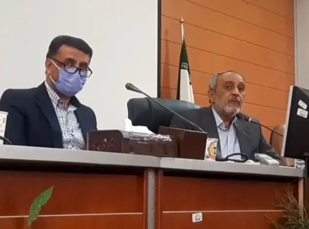 تهدید یک خبرنگار توسط فرماندار رفسنجان/ تکرار کنی توی دهنت می‌زنم! + فیلم