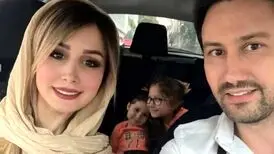 تیپ شاهرخ استخری و همسرش در بلژیک پیش از بازگشت به تهران