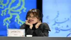 ژست‌های سارا بهرامی در جشنواره فیلم فجر/عکس