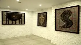 نقاشی‌های ژانر وحشت در گالری ماهر/ نمایشگاهی با سوژه فسیل