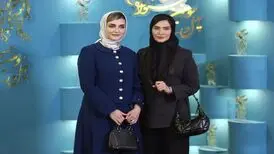 سادگی استایل الناز ملک و ساناز سعیدی در جشنواره فجر/عکس