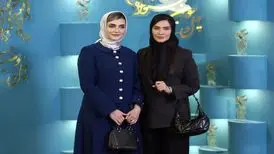 سادگی استایل الناز ملک و ساناز سعیدی در جشنواره فجر/عکس