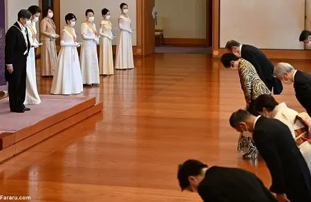 اولین حضور شاهدخت ژاپن در یک مراسم رسمی