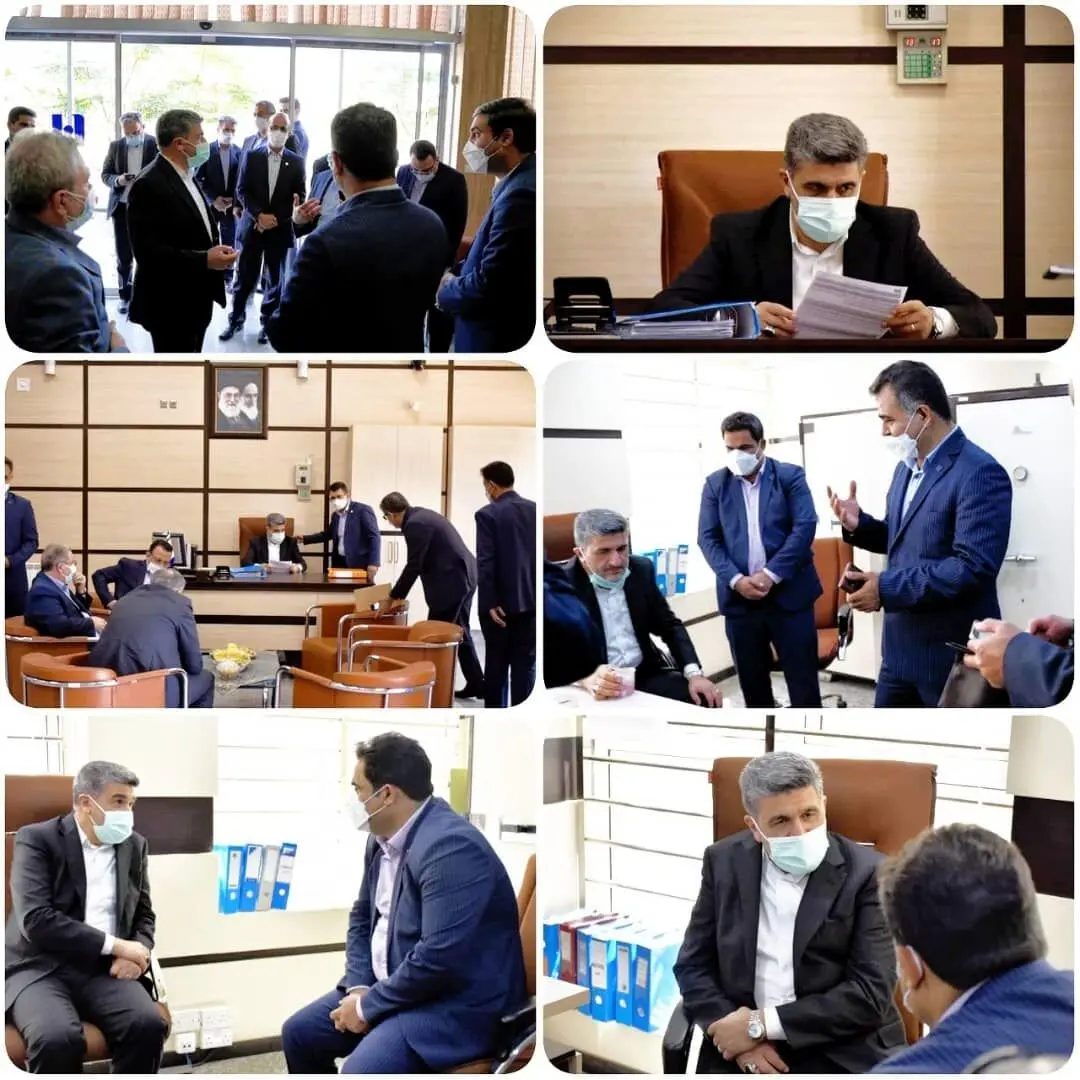 بازدید مدیرعامل بانک صادرات ایران از شعب استان کرمان
