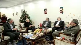 وزیر ارشاد به دیدار واروژ کریم‌مسیحی رفت

